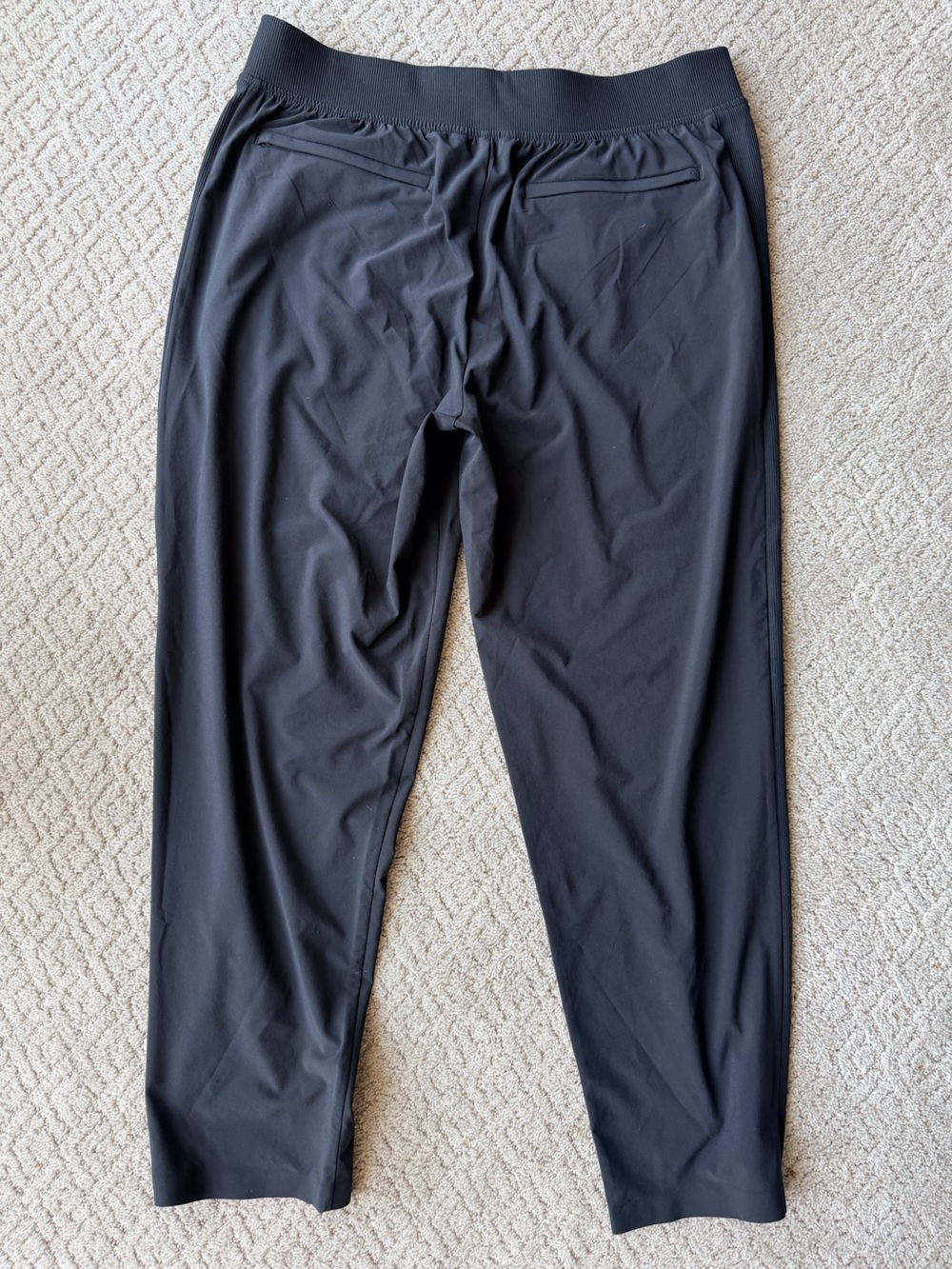 Athleta Women’s Black Brooklyn Mid Rise Ankle Pant Wrinkle Resistant Size 12 - Picture 6 of 9